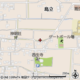 長野県松本市島立4035周辺の地図