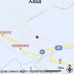 長野県松本市入山辺4652-2周辺の地図