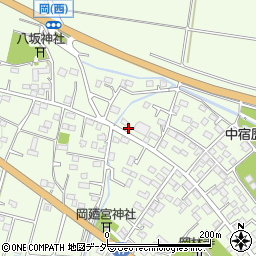 埼玉県深谷市岡3211周辺の地図