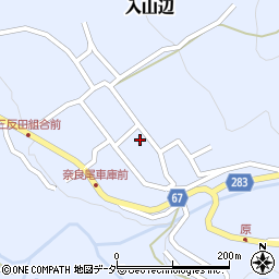 長野県松本市入山辺4733-1周辺の地図