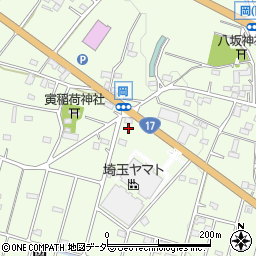 埼玉県深谷市岡1896周辺の地図