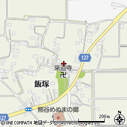 埼玉県熊谷市飯塚888周辺の地図