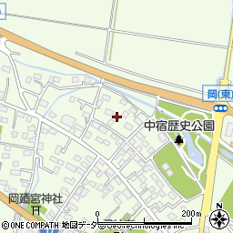 埼玉県深谷市岡3242周辺の地図