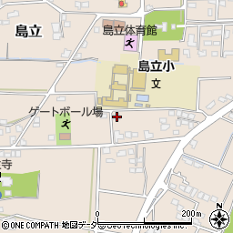 長野県松本市島立3997周辺の地図