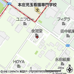 株式会社金冠堂　埼玉工場周辺の地図