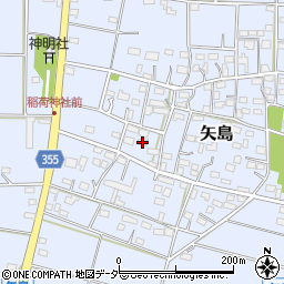 埼玉県深谷市矢島661周辺の地図