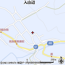 長野県松本市入山辺4652周辺の地図