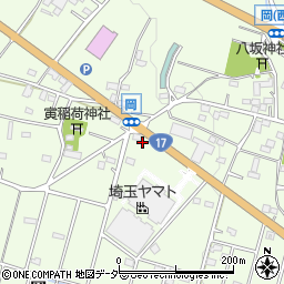 埼玉県深谷市岡1898周辺の地図