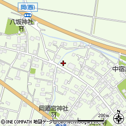 埼玉県深谷市岡3210周辺の地図