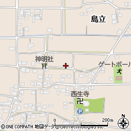 長野県松本市島立4036周辺の地図