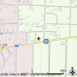 上平商運群馬周辺の地図