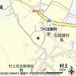 茨城県石岡市村上周辺の地図