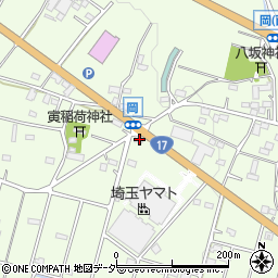 埼玉県深谷市岡1897周辺の地図