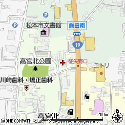 有限会社ナガイ美研周辺の地図