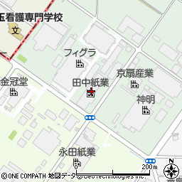 田中紙業埼玉工場周辺の地図