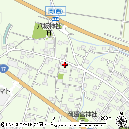 埼玉県深谷市岡3112周辺の地図