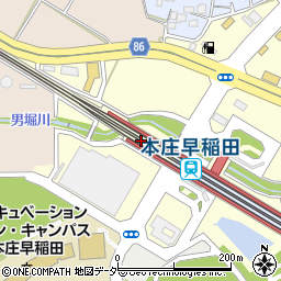 埼玉県本庄市早稲田の杜1丁目4周辺の地図