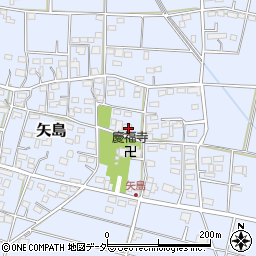 埼玉県深谷市矢島701周辺の地図