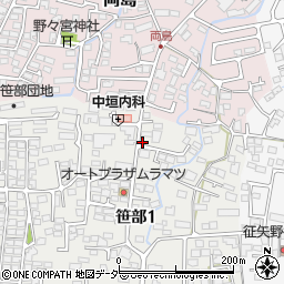 アート引越センター　長野株式会社周辺の地図