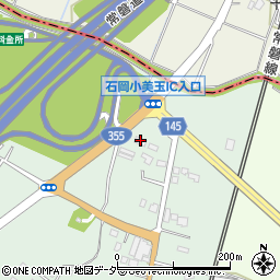 セブンイレブン石岡小美玉スマートインター店周辺の地図