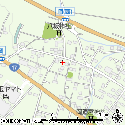 埼玉県深谷市岡3188周辺の地図