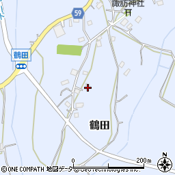 茨城県小美玉市鶴田598周辺の地図