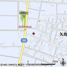 埼玉県深谷市矢島654周辺の地図
