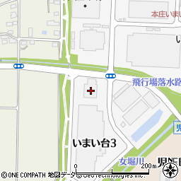 埼玉県本庄市いまい台3丁目12周辺の地図