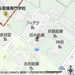 田中紙業株式会社　埼玉工場周辺の地図