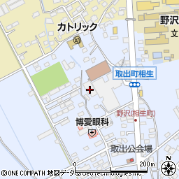 野沢南郵便局周辺の地図