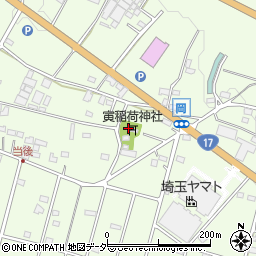 埼玉県深谷市岡1885周辺の地図