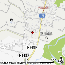 群馬県藤岡市西平井234周辺の地図