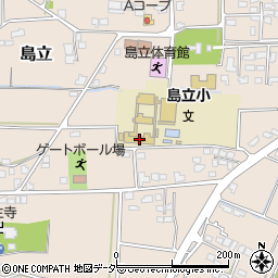 松本市立島立小学校周辺の地図