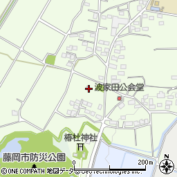 群馬県藤岡市本郷1861-2周辺の地図