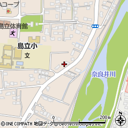 長野県松本市島立3590周辺の地図