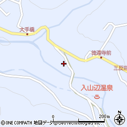 長野県松本市入山辺三反田4410周辺の地図