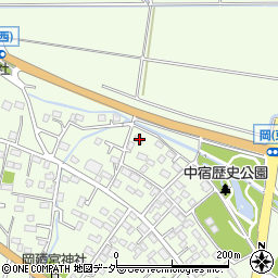 埼玉県深谷市岡3245周辺の地図