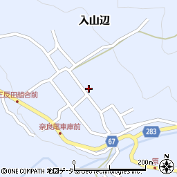 長野県松本市入山辺4649周辺の地図