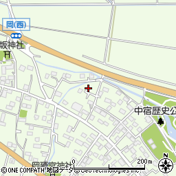 埼玉県深谷市岡3207周辺の地図