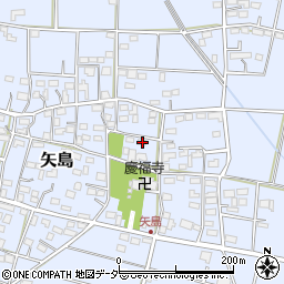 埼玉県深谷市矢島693周辺の地図