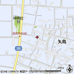 埼玉県深谷市矢島705周辺の地図