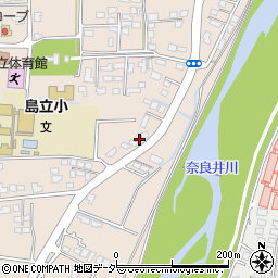 長野県松本市島立3584周辺の地図