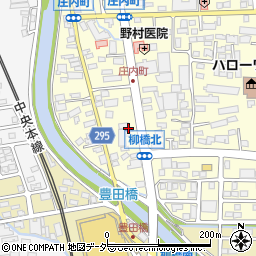 車検のコバック　松本庄内店周辺の地図