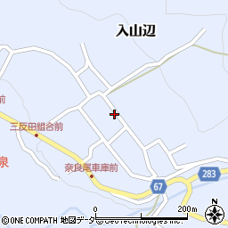 長野県松本市入山辺4646周辺の地図