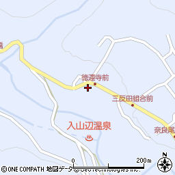 長野県松本市入山辺三反田4438-2周辺の地図