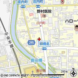 コバック松本庄内店周辺の地図