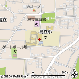 長野県松本市島立4015周辺の地図