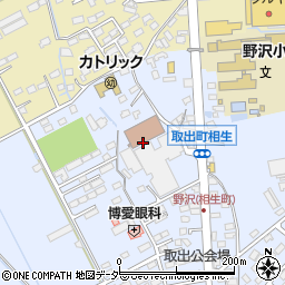 佐久市　市民活動サポートセンター周辺の地図