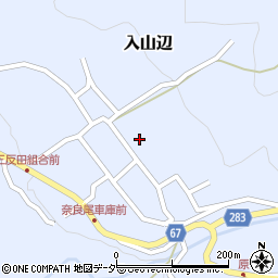長野県松本市入山辺4649-1周辺の地図
