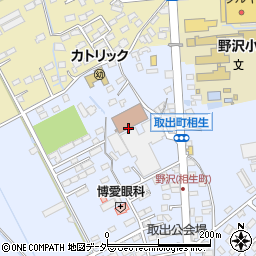 佐久市公民館　野沢地区館周辺の地図